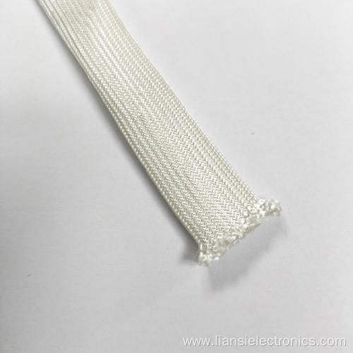 High temperature quartz fiber braided cable sleeve